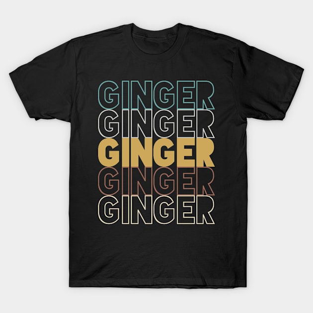 Ginger T-Shirt by Hank Hill